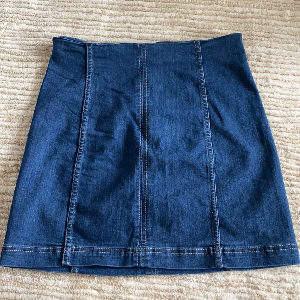 💕 We the Free Denim Modern Femme Mini Skirt 💕